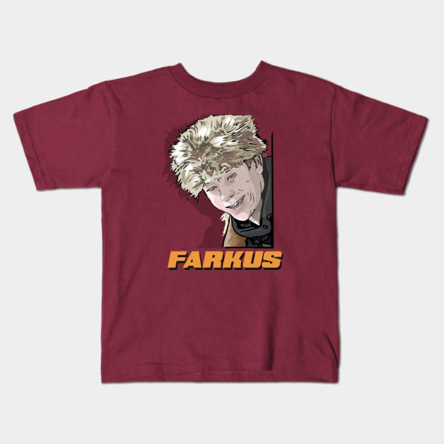 Scott Farkus Kids T-Shirt by FanboyMuseum